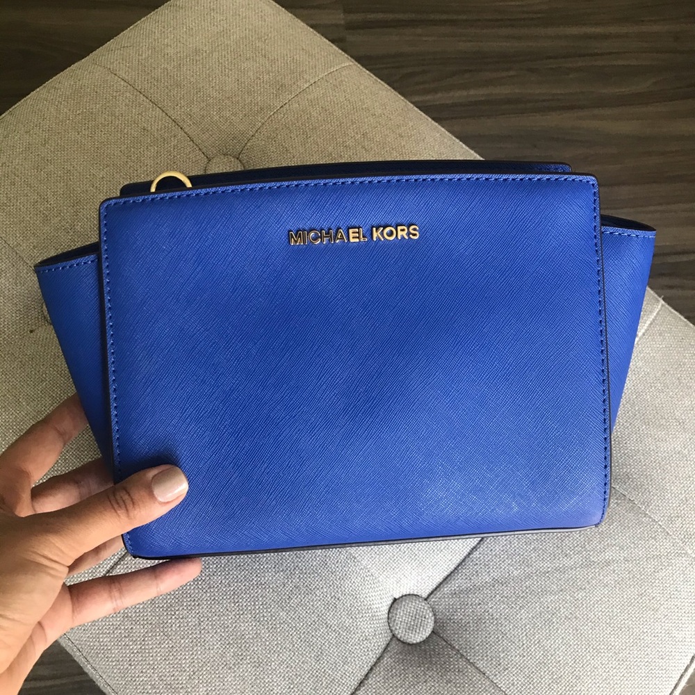 Michael Kors Blue Crossbody Bag